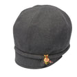 Goorin Brothers Hooty Womens Drop-Slope Cloche Hat - Grey