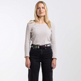 Arcade A2 Slim Stretch Belt in Save The Waves Travel Friendly Buckle Amalfi/Rise - One Size