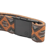 Arcade A2 Slim Belt Creosote Performance Stretch Recycled Adjustable One Size in Bay/Medium Brown