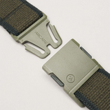 Arcade Carto A2 Slim Stretch Belt in Ivy Green/Jalapeno w/ Travel Friendly Buckle - One Size
