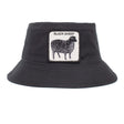 Goorin Brothers Baaad Guy Black Sheep Bucket Hat - 100% Cotton Animal Farm Series