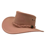 Jacaru 1065 Ranger Unisex Vegan Leather Hat - UPF 50+ (Made in Australia)