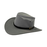 Jacaru 1066 Rizon Soft Vegan Leather Breeze Hat - Mesh Crown (Made in Australia)