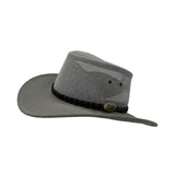 Jacaru 1066 Rizon Soft Vegan Leather Breeze Hat - Mesh Crown (Made in Australia)