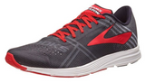 Brooks Hyperion Mens Race Running Shoes - Black/White/Toreador (Sneakers/Runners)