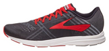 Brooks Hyperion Mens Race Running Shoes - Black/White/Toreador (Sneakers/Runners)