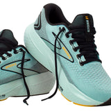 Mens Brooks Glycerin 21 Running Shoes in Cloud/Black/Gold – Size 13
