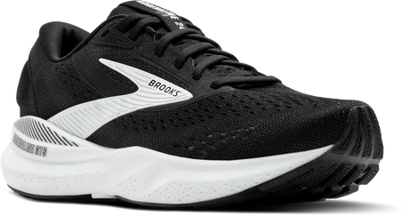 Brooks Adrenaline GTS 24 Mens Running Shoes Support Cushioned 12mm Drop in Black/White