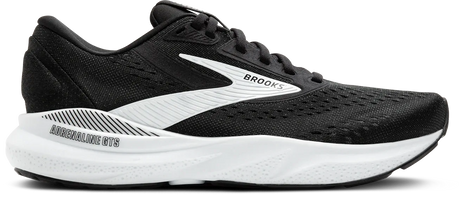 Brooks Adrenaline GTS 24 Mens Running Shoes Support Cushioned 12mm Drop in Black/White