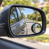2x Blind Spot Car Mirrors 360 Degrees Wide Angle Adjustable Rear Side View Convex Glass