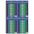 4x Australian Flag Stickers A4 Sheet (Assorted Flag Style) – Festive Decoration for Australia Day (Bulk Pack)