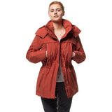 Jack Wolfskin Womens Fairway Ecosphere Warm Jacket (Waterproof Windproof) - Mexican Pepper