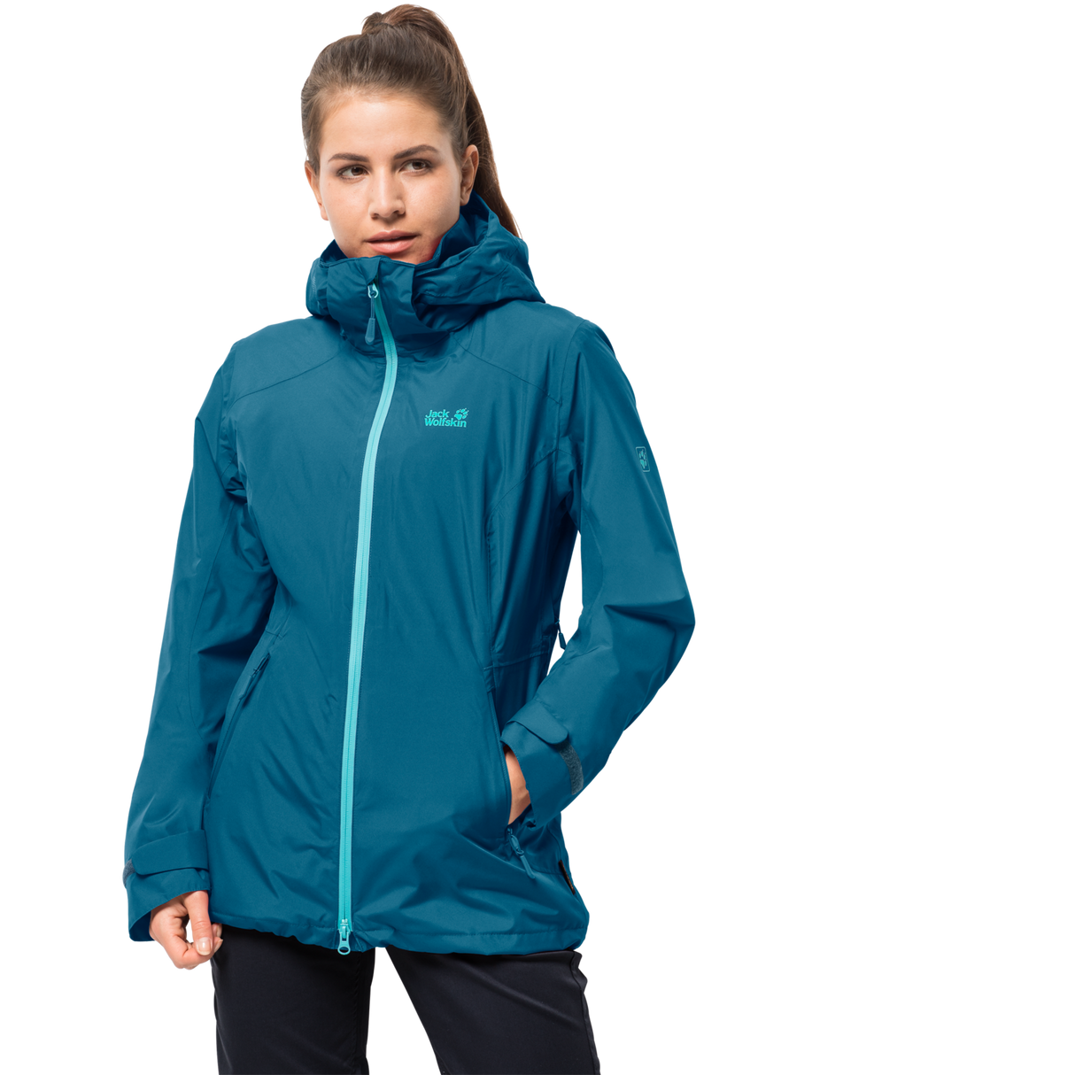 Jack Wolfskin Karelia Trail Ecosphere Womens Thermal Jacket - Celestial Blue - XS