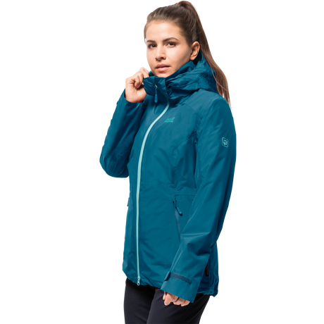 Jack Wolfskin Karelia Trail Ecosphere Womens Thermal Jacket - Celestial Blue - XS