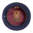 Laulhere Heritage Campan French Beret Hat 100% Merino Wool - Navy