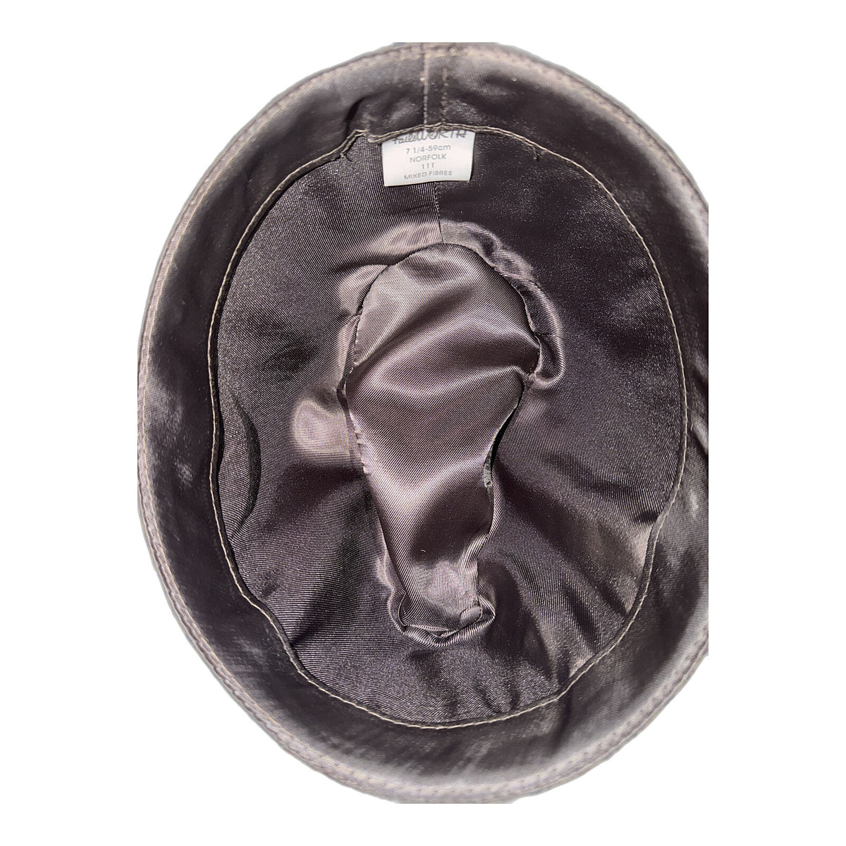 Failsworth Norfolk Tweed Bucket Hat - Brown Houndstooth (Made in UK)