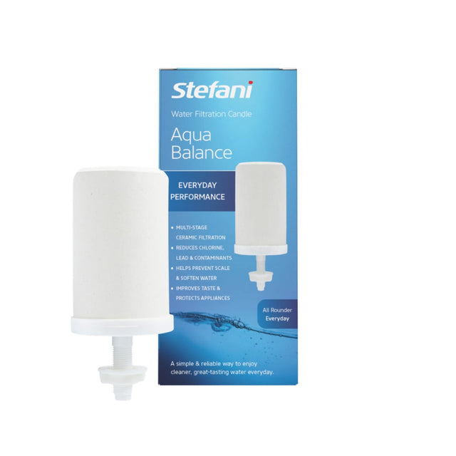 Stefani Aqua Balance Ceramic Water Filter Cartridge - Replacement Candle