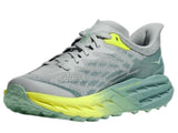 Hoka Womens Speedgoat 5 Trail Running Shoe in Mercury Trellis Size 10B
