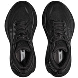 Hoka Bondi 8 Mens Running Shoes in Triple Black / All Black (2023) - US 10