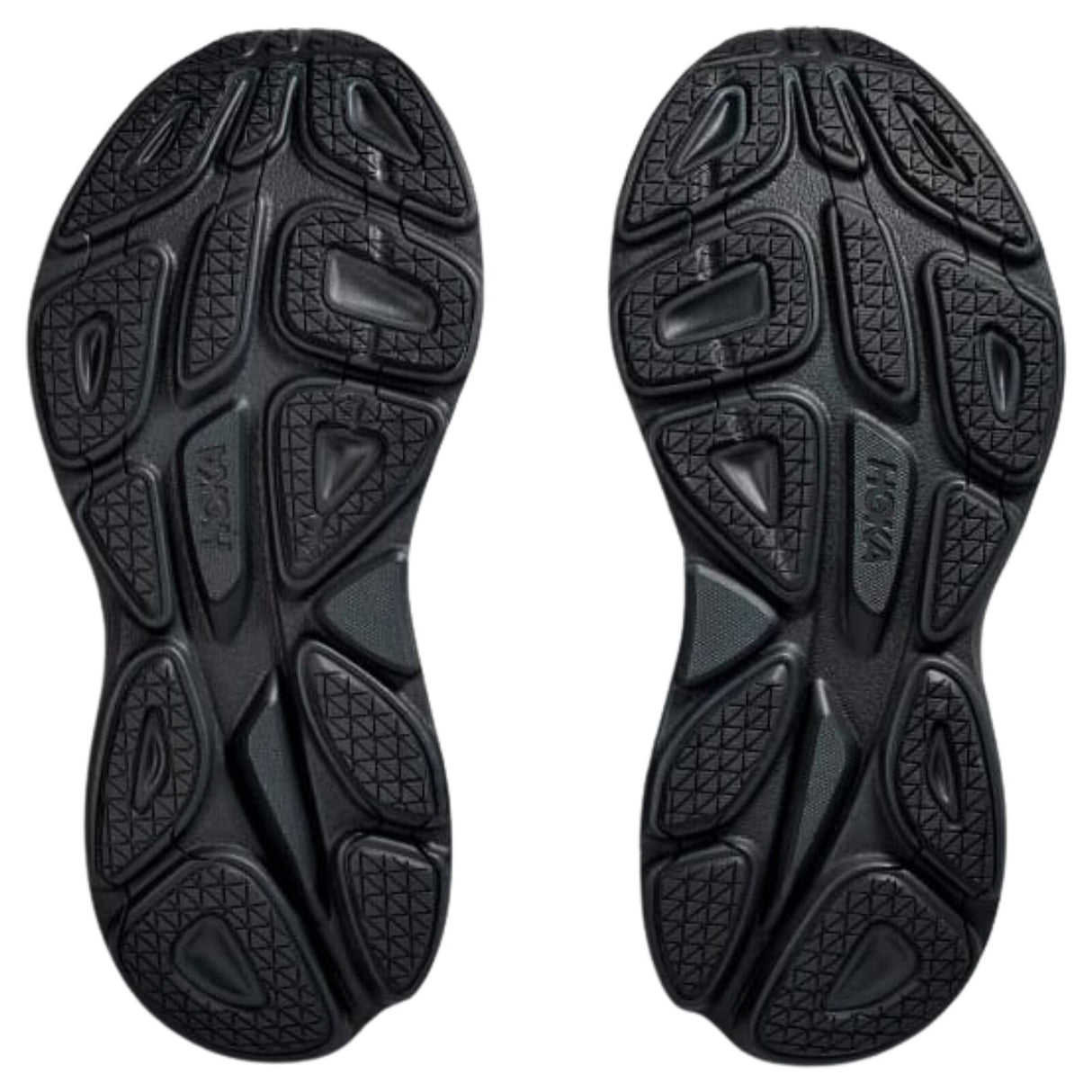 Hoka Bondi 8 Mens Running Shoes in Triple Black / All Black (2023) - US 10