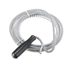 3 Metre Flexible Snake Drain Cleaner and Pipe Unblocker with Handle