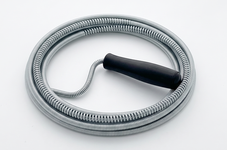 3 Metre Flexible Snake Drain Cleaner and Pipe Unblocker with Handle