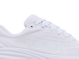 HOKA Womens Bondi 8 Running Shoes White/White in Size 9.5