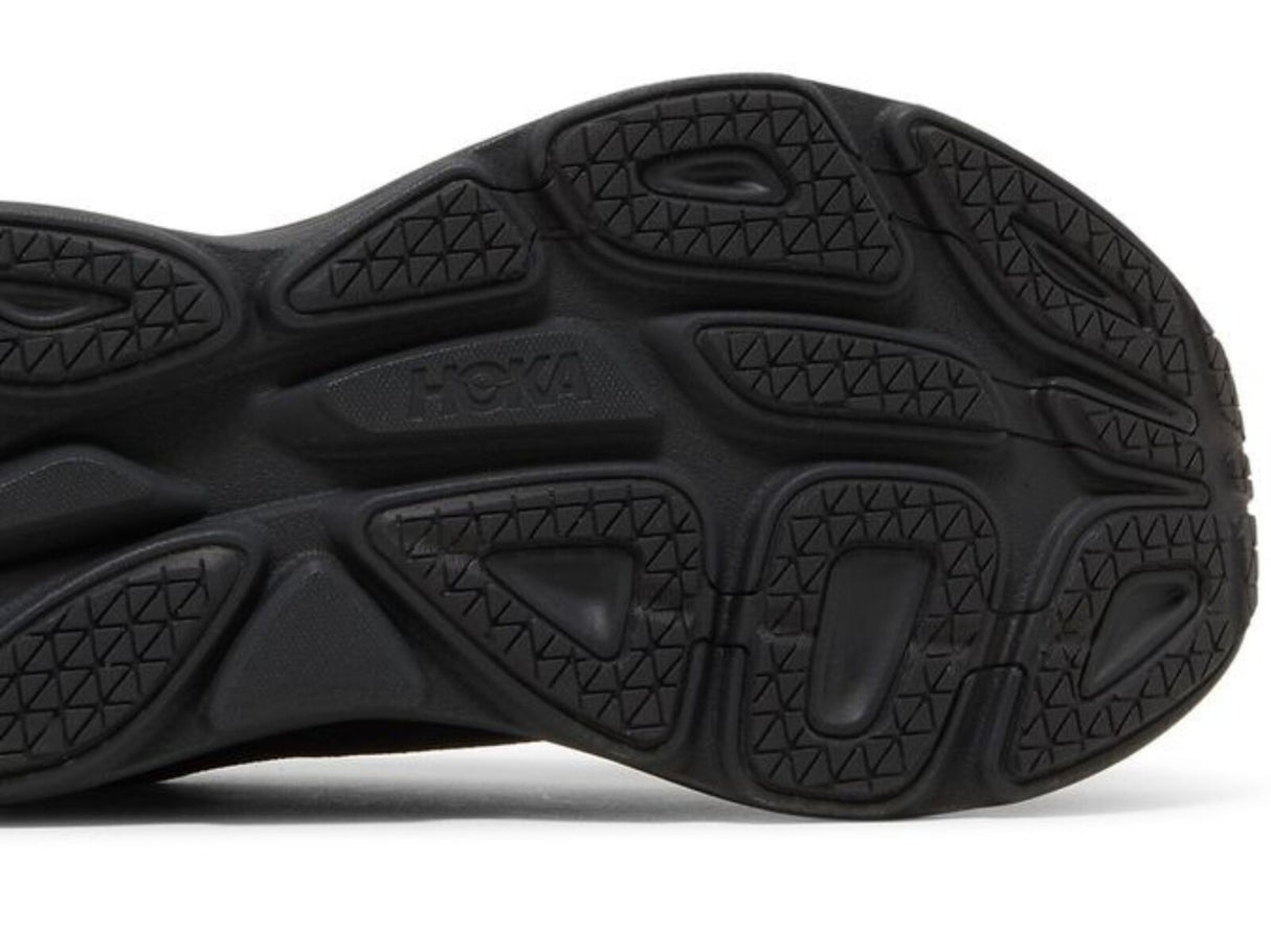 HOKA Mens Bondi 8 2E Wide Running Shoes Triple Black - US 10.5