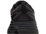 HOKA Mens Bondi 8 2E Wide Running Shoes Triple Black - US 10.5