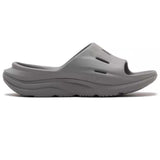 Hoka Ora Recovery Slide 3 Unisex Sandals Comfort Cushion Meta-Rocker in Grey