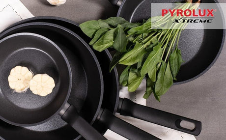 2-Piece Pyrolux Xtreme Non-Stick Induction Compatible Fry Pan Set - 20cm/26cm