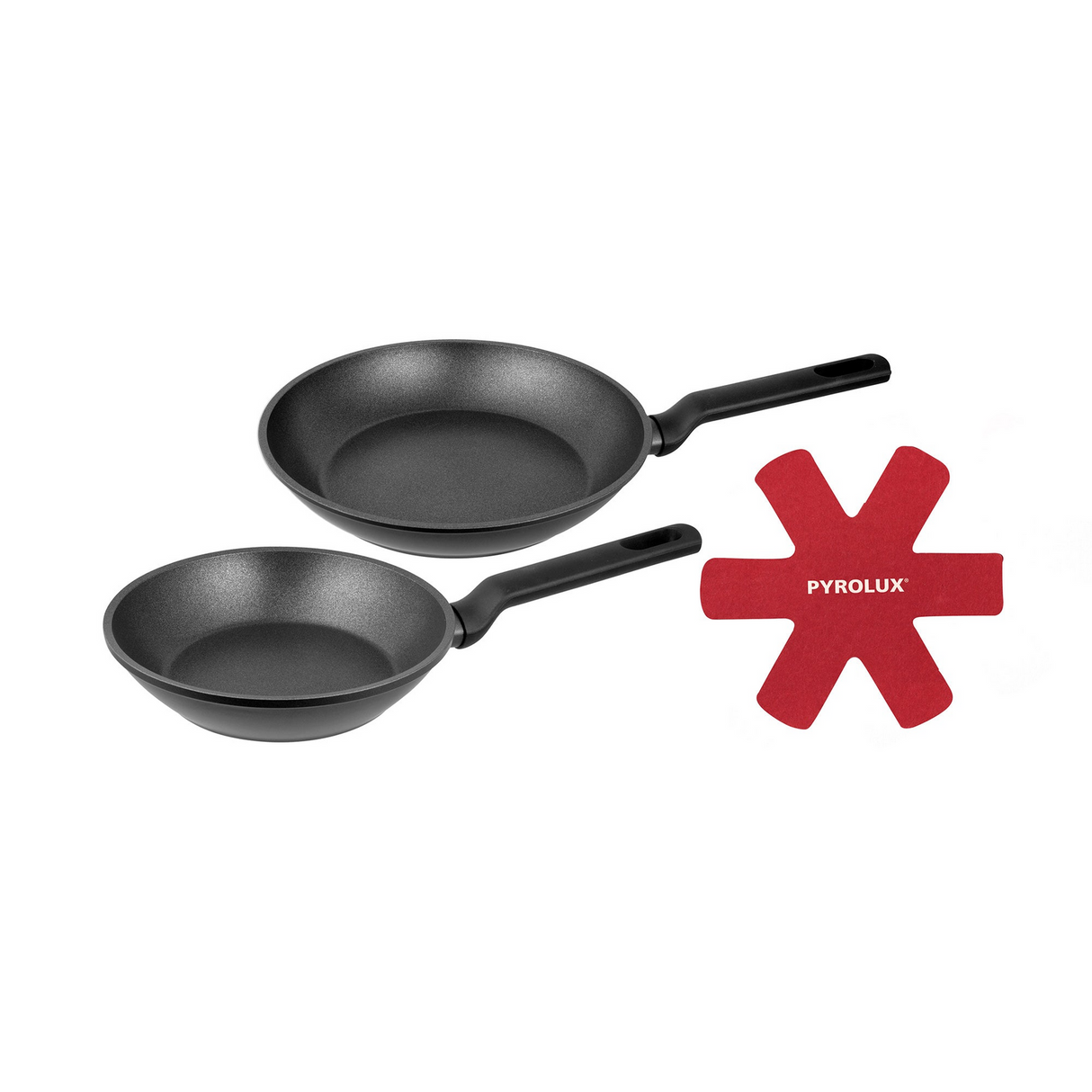 2-Piece Pyrolux Xtreme Non-Stick Induction Compatible Fry Pan Set - 20cm/26cm