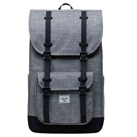 Herschel Little America Backpack Bag in Raven Crosshatch