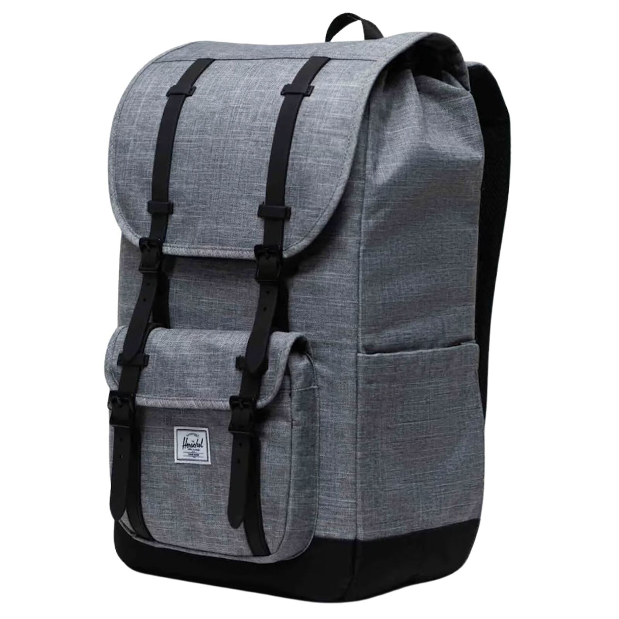 Herschel Little America Backpack Bag in Raven Crosshatch