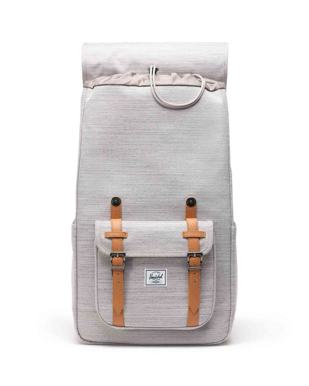 Herschel 30L Little America Backpack Bag w/ 15" Laptop Sleeve in Light Grey Crosshatch