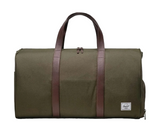 Herschel 43L Novel Duffle Duffel Bag w/ Adjustable Strap in Ivy Green