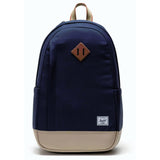 Herschel Seymour Backpack 26 L Laptop Travel School Bag - Black Iris / Twill
