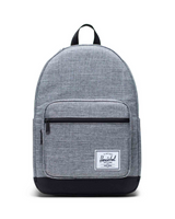 Herschel 25L Pop Quiz Backpack Bag w/ 15" Laptop Sleeve in Raven Crosshatch