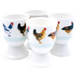 Avanti Porcelain Egg Cups Set of 4 - Hens