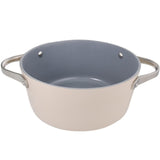 24cm PYROLUX NEXGEN Casserole 4.4L Ivory | Ceramic Non-Stick, Induction Base, Oven Safe
