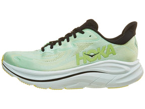 Hoka Clifton 10 Men’s Running Shoes Lightweight CMEVA MetaRocker in Fluorite/Luna Moth - US 13