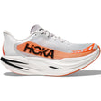 Hoka Cielo X1 2.0 Men’s Racing Shoes Dual Peba Foam Lightweight Carbon Plate in Frost/Lava - US 13