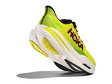 Hoka Mach X 3 Mens 2E Wide Running Shoes - Citrus/Neon Lime (Athletic Sneakers/Runners)