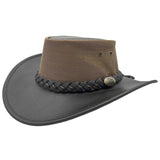 Jacaru 116 Dingo Koolaroo Leather Breeze Hat - Mesh Crown (Made in Australia)