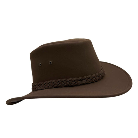 Jacaru 1180 Soaker Unisex Synthetic Suede Hat - Soakable Washable & UPF 50+ (Made in Australia)