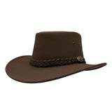 Jacaru 1180 Soaker Unisex Synthetic Suede Hat - Soakable Washable & UPF 50+ (Made in Australia)