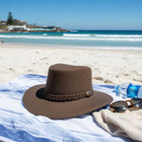Jacaru 1180 Soaker Unisex Synthetic Suede Hat - Soakable Washable & UPF 50+ (Made in Australia)