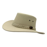 Jacaru 1180 Soaker Unisex Synthetic Suede Hat - Soakable Washable & UPF 50+ (Made in Australia)