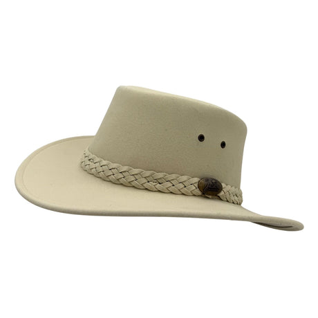 Jacaru 1180 Soaker Unisex Synthetic Suede Hat - Soakable Washable & UPF 50+ (Made in Australia)