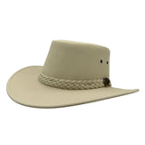 Jacaru 1180 Soaker Unisex Synthetic Suede Hat - Soakable Washable & UPF 50+ (Made in Australia)